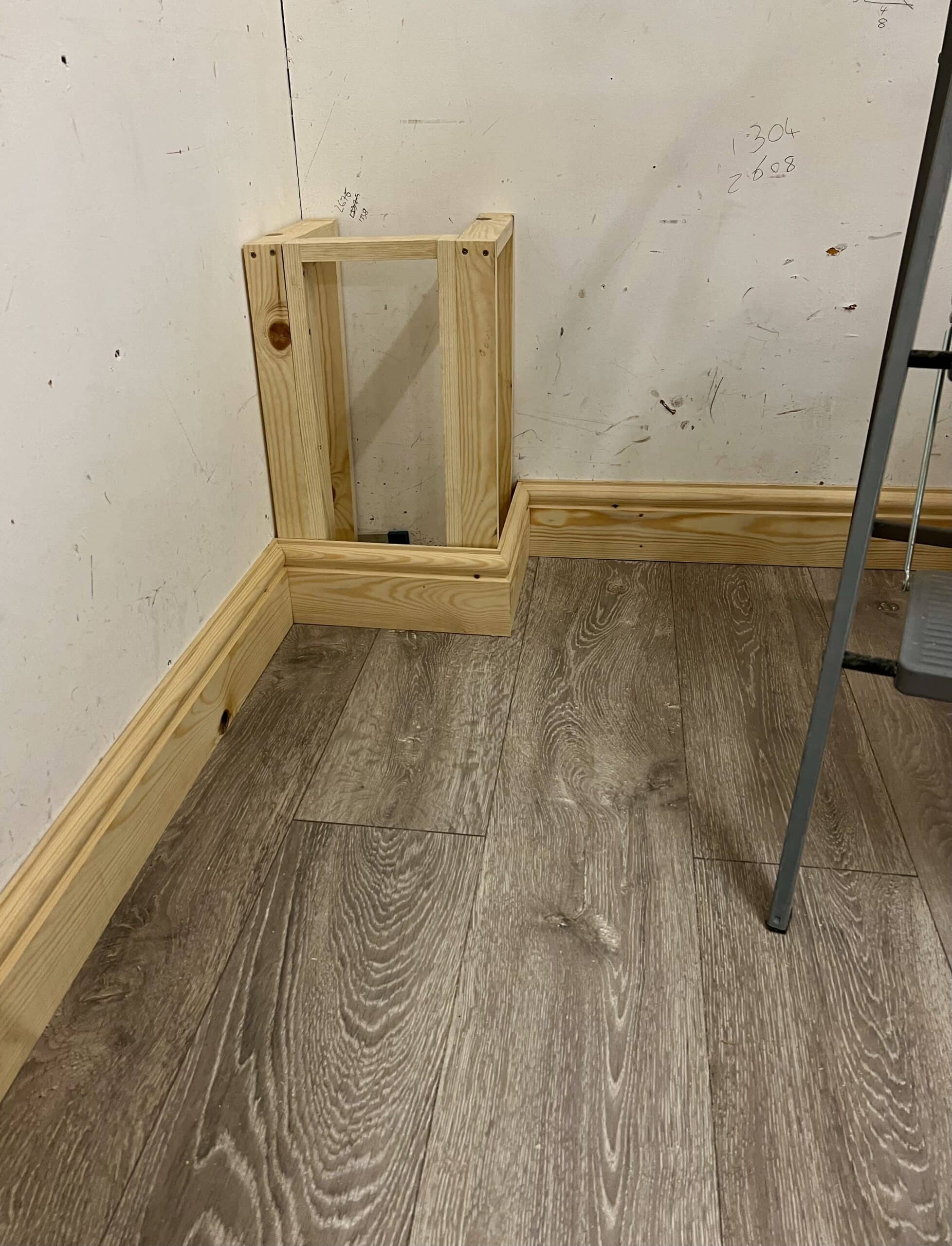 skirting boards fitted in training bay