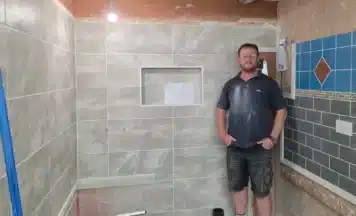 finished 2 tiling projects
