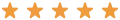 Rating stars for customer feedback logo